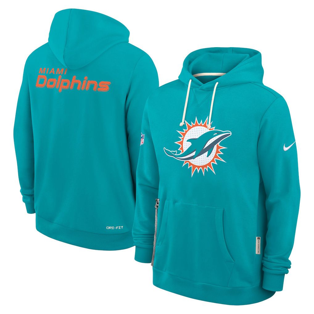 Men 2026 NFL Miami Dolphins hoodie Green 01